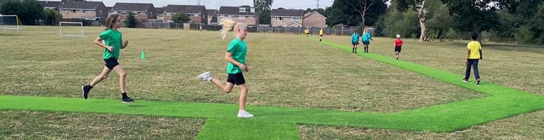 Meadow Community School's Daily Mile Track